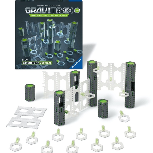 Ravensburger GraviTrax PRO Vertical Starter Set - Marble Run and STEM Toy - Picture 3 of 7